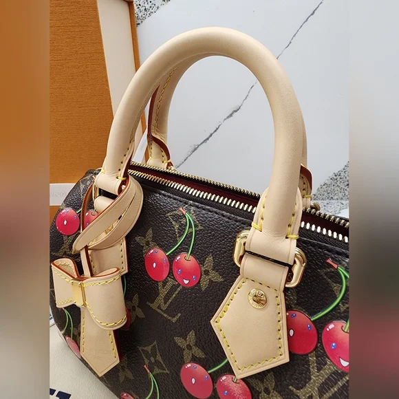 Louis Vuitton 2025 LV x TM Murakami Cerises Cherry Speedy Bandoulière 20 M13094 - Picture 4 of 16
